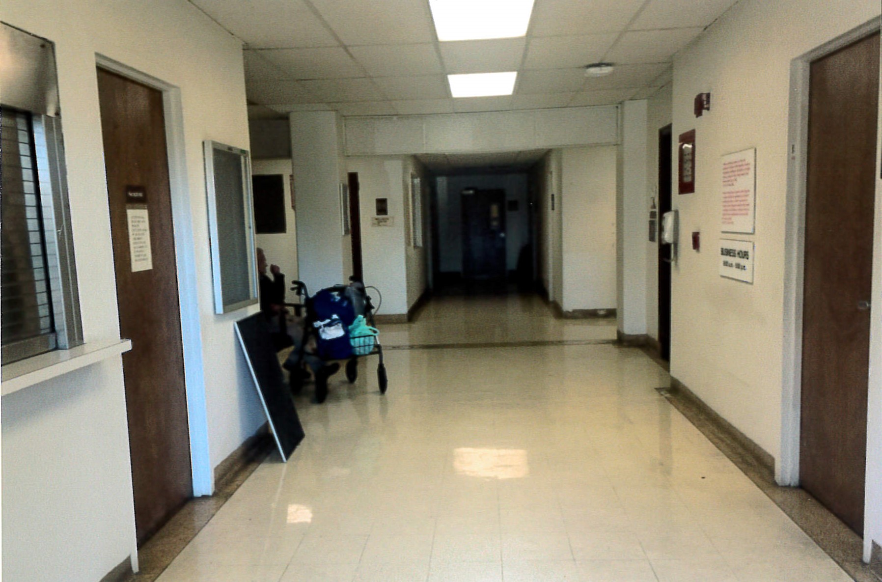 Building 208 main entrance lobby 